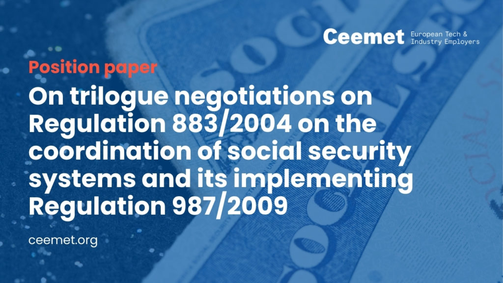 coordination of social security